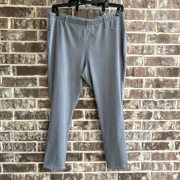 terra & sky women's plus size full length super soft jegging